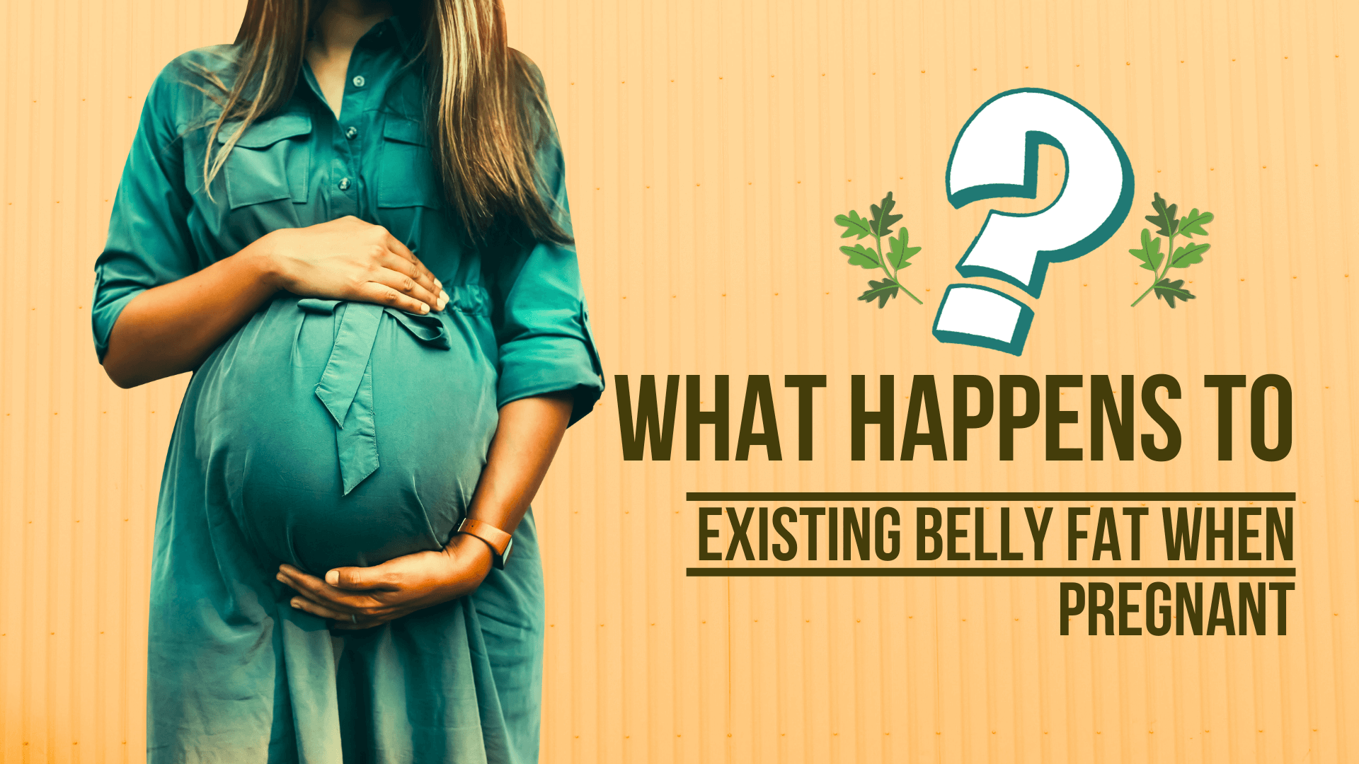 what happens to existing Belly Fat When Pregnant